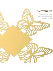 20pcs/Pack Wedding Butterfly Chocolate Candy Dessert Paper Cups Decor Party Favor Boxes