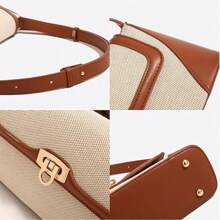 Nueva bolsa de hombro, bolso, bolso de baguette, versátil bolso debajo del brazo, de moda y elegante