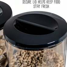 Double-Barrel High-Capacity Food Dispenser With Storage Container - Smart Grain & Snack Distribution System For Kitchen Organization (Ideal For Oatmeal, Cereal, Candy, And Bulk Foods) - Multicolor - View 7