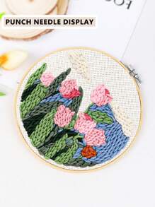 3 peças de bastidor de bordado DIY de bambu bege, adequado para agulha de perfuração, ponto cruz, Halloween, decorações de Natal, telefone, chaveiro, bolsa, acessórios de cabelo, decoração de casa, enfeite de carro