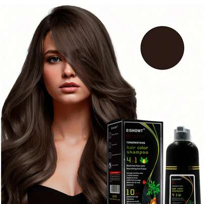 Champú con tinte para el cabello , champú de color natural y de larga duración, champú instantáneo efecto de tinte en minutos, regalos para hombres y mujeres