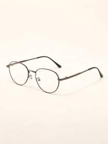 1 副时尚个性化新款金属光学镜架，男女通用