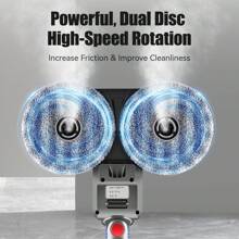 E.LUO 电动拖把头刷适用于 V7 V8 V10 V11 V15 吸尘器带水箱可拆卸布拖把配件备件