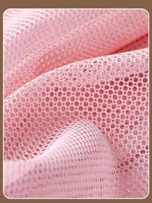 1pc Hanging Underwear Storage Bag , Single/Double Barrel Sock Underwear Storage Bag , Sock Storage Bag , Student Wardrobe Hanging Organiser Mesh Pocket