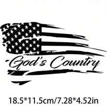 1pc Patriotic Thermal Transfer Sticker, DIY Iron-On Applique, For T-Shirt Making, Pillow Decor, Apparel Accessories And Patches