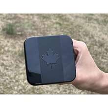 Universal Auto Exterior Accessories 3D Maple Aluminum Full Coverage Tow Hook Receiver Hitch Cover Plug Cap, 2 Inch