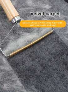 1/2pcs Double-Sided Lint Brush, Removes Pet Fur From Clothing, Sofa Cushions, Bedding, Carpets, Car Interior, Without Damaging Fabrics