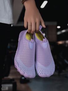 Unisex Teenagers' Breathable Soft Bottom Non-Slip Fitness Gym Shoes, Suitable For Running, Jumping Rope, Hiking, Water Sports, Dance, Yoga