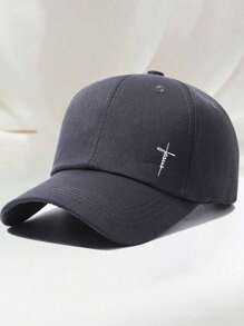 1pc Adjustable Unisex Baseball Cap: Cross Print, Essential For Outdoor & Daily Wear, Ideal For Spring And Summer - Baseball Cap - View 8