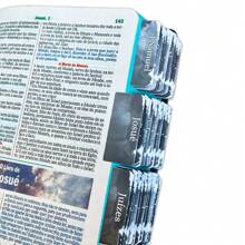 Bíblia Sagrada Evangélica Com Índice Abas Adesivas  leao judá