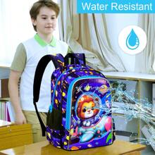 3pcs Dinosaur Backpack Set, 16 Inch Kids Backpack With Lunch Box, Preschool Toddler Backpack, Suitable For Elementary School Students - 16UV Backpack - View 11