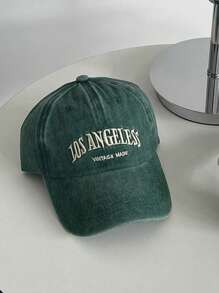 洛杉矶刺绣棒球帽 - 可调节、轻便、时尚的男女太阳帽