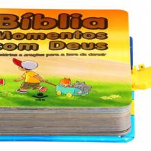 Bíblia Momentos com Deus: 31 histórias e orações para a hora de dormir - Tradução vos Leitores (TNL)