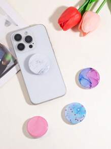 Mobile Phone Push-Pull Bracket Telescopic Simple Paste Anti-Fall Slouchy People Chasing Dramas