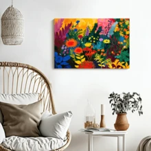 1pc Framed Canvas Poster, Contemporary Artwork Inspired By Henri Wall Art Canvas Paintings, Ideal Gift For Bedroom Living Room Corridor, Wall Art, Room Decoration