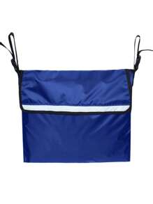 1pc Outdoor Travel Electric Wheelchair Motorcycle Rear Bag Accessory Organizer