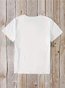 Black Queen Afro  Dripping Art Women's Plus Casual Tee T Shirt - 白色 - 查看 2