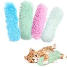 1 件长毛绒猫爱好者和猫妈妈爱枕头/靠垫，猫/狗爱好者礼物和狗/猫妈妈爱宠物猫爱好者和猫妈妈爱毛绒娃娃，枕头形状猫爱好者和猫妈妈爱娃娃，适合猫爱好者和猫妈妈爱互动和陪伴 - 彩色 - 查看 4