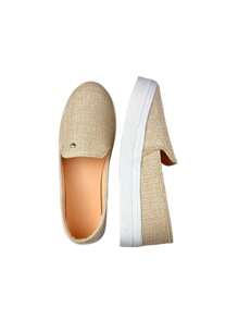 Women's Slip On Sneakers Iate Casual Easy Super Comfortable And Light NEW - 香檳色 - 查看 4