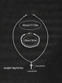 3 件青少年手表套装：经典手表 + 时尚手链 + 高级项链，专为青少年打造，每一个细节都散发着非凡的优雅，随时提升您的整体自信外观