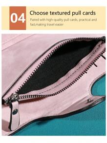 Neuer, stilvoller Damen Clutch Geldbeutel aus ölgewachstem Leder, einfaches langes Portemonnaie