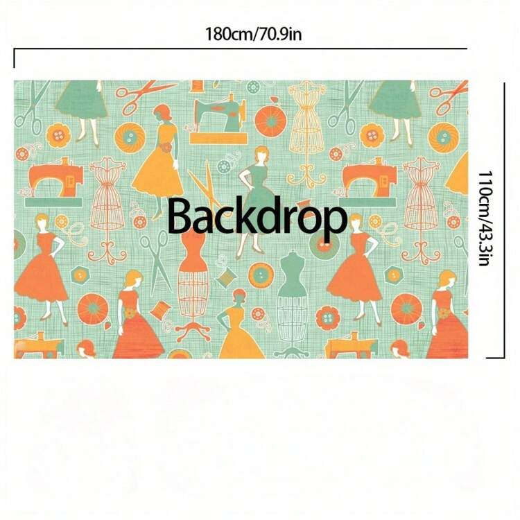 1 pieza Telón de fondo de poliéster con diseño de "Bienvenido a la selva", fondo para cabina fotográfica de vacaciones, banner colgante para aula u oficina, decoración de fiesta, suministro de arte cultural tradicional - 1 piezas - Añade 4