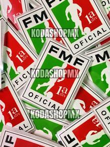 Parche FMF Retro Fútbol Mexicano - Blanco - Ver 2
