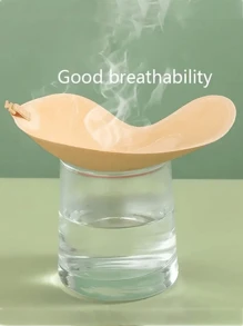 1 Pair Invisible Strapless Bra , Self-Adhesive Backless Reusable Push Up Nipple Covers, Women's Lingerie & Underwear Accessories