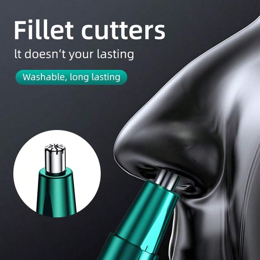 Electric Nose Hair Trimmer, Automatic Nose Hair Clipper For Nose Pore Cleaning | SHEIN USA