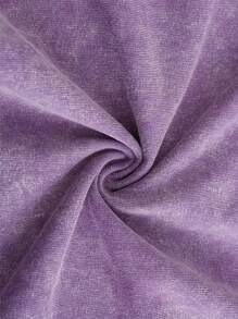 Men's Retro California Style Cotton T-Shirt-"Est.1989" Coconut Tree Design, Short Sleeves, Round Neck, Casual Summer Clothes, Machine Washable, Summer Casual Clothes |TiedyeT T-Shirt Back Design, Retro T-Shirt. - 紫色 - 查看 5