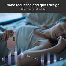 Hailicare 1 Stück Heiz-Hüftgürtel zur Linderung von Menstruationskrämpfen, kabellose tragbare Heizauflage für den Bauch, 3-stufige Temperatureinstellung und 4 Massagemodi, Heizauflage für Rücken und Bauch für Frauen - Farbverlauf - Übersicht 6