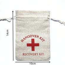 30pcs Wedding Favor Holder Bag For Guests Gift Red Cross Clothes Linen Pouches Festival Event Party Supplies, For Mother's Day , Bridesmaid Gifts , Graduation Gifts , Birthday Gifts,Wedding Gifts