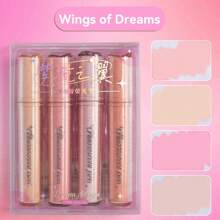 4 支/套透明闪光荧光笔，护眼荧光勾线笔，适合计划员、学生笔记、学校用品、返校礼物 - 彩色 - 查看 14