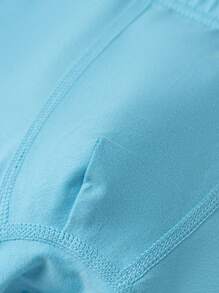 Balabala 吐溫男孩內衣，3件裝平角短褲，抗菌 - 藍紅色調 - 查看 5