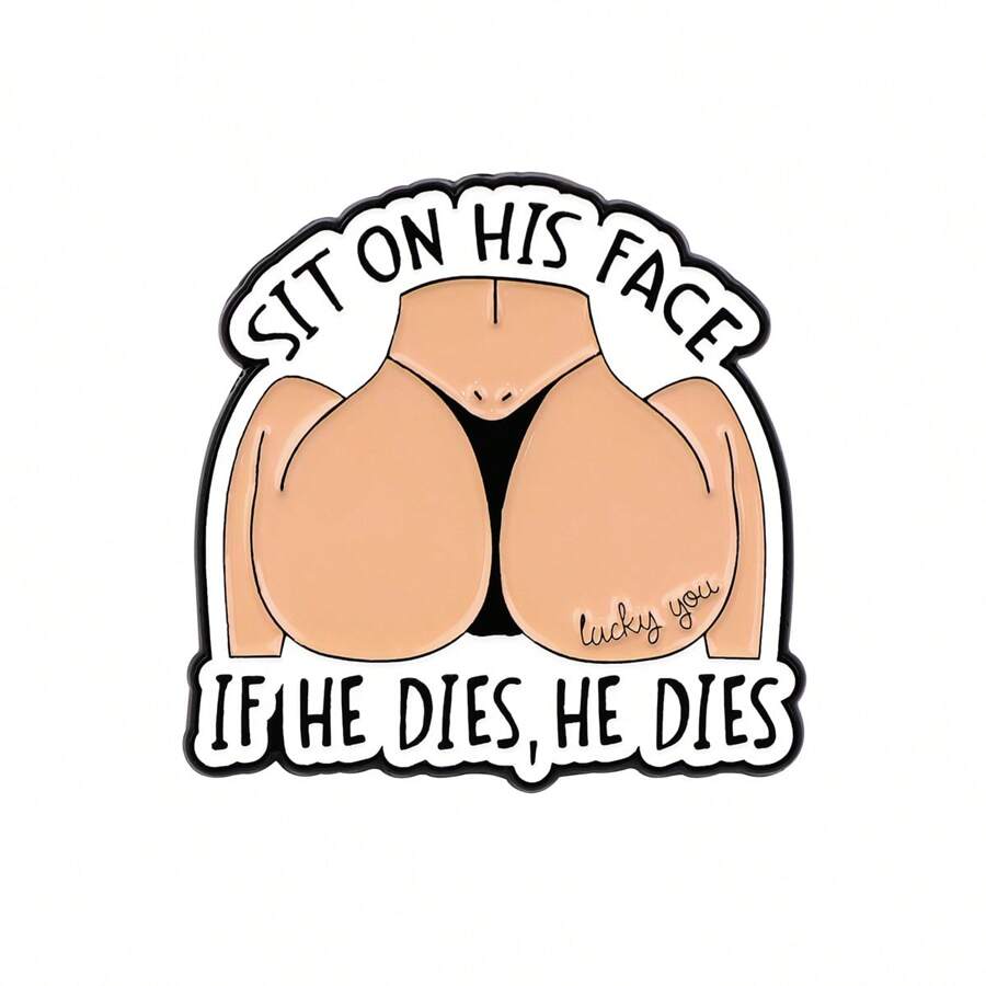 趣味珐琅别针 翻领别针 背包上的徽章 女士胸针 衣服礼品 珠宝 时尚配饰 - NR8911 - 查看 1