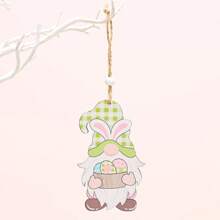 Paas Rudolph Faceless Doll Houten Konijn Decoratie, Nieuwe Vakantie Decoratie, Fotografie Rekwisiet, DIY Hanger