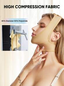 larrycard 1pc Women V Line Facial Bandage Lifting Face Shaper Straps Fajas