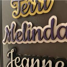 Imán personalizado para nevera | Decoración para nevera | Imanes de colores | Etiqueta con nombre | Etiqueta con nombre para nevera | Etiqueta de tareas | Tareas | Imán con nombre | Imán para taquilla, multifuncional, duradero, ornamental, reutilizable, exquisito, elegante, de alta calidad, colorido, moderno, personalizado, único, regalo ideal para él, regalo ideal para ella, novio, papá, novia, mamá, familia, amigos, sala de té, hogar, jardín, oficina, para aniversarios, para el Día de San Valentín, para el Día de la Madre, para cumpleaños, para el Día del Padre, para graduaciones, para bodas, para inauguración de casa