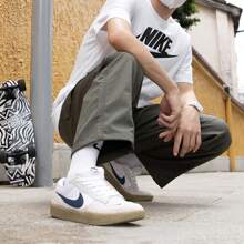 Zapatillas de skateboarding Nike SB FORCE 58 de caña baja, nuevos lanzamientos 2026, tenis deportivos casuales unisex CZ2959-100 - Blanco - Ver 3