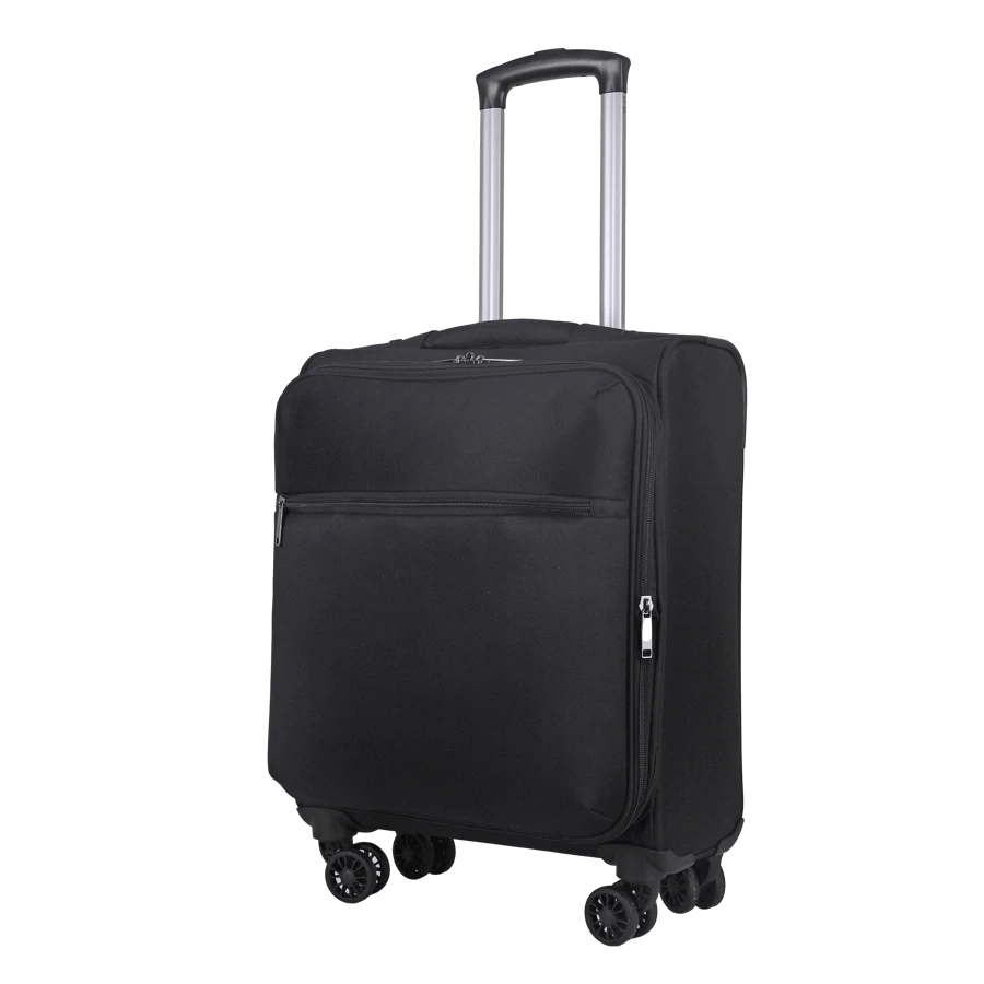 JLY Ultra-Lightweight Softshell Suitcase – Small Carry-On Or Medium Checked Luggage – Smooth Rolling & Spacious Design