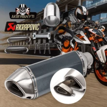 Escape Silenciador Para Motociera Universal Escape 38-51mm - 370 mm - Ver 6