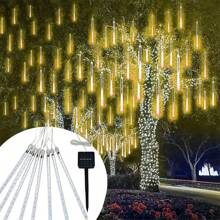 30cm Outdoor LED Meteor Shower Light 8 Tube EU Plug Fairy String For Holiday Christmas Decoration Tree Decor Garden Decor - 8 Tube - View 12
