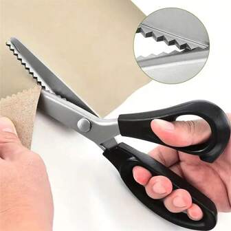 Tooth Cloth Scissors Triangular Dog Tooth Serrated Tailor's Scissors Handmade Lace Scissors Circular Wave Scissors Fabric Scissors