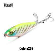 Mồi câu cá Kingdom Propeller 90mm 110mm 11g 17g Mồi cứng Đuôi xoay mềm Bút chì nổi Wobblers Mồi nhân tạo - Nhiều màu - Xem 19