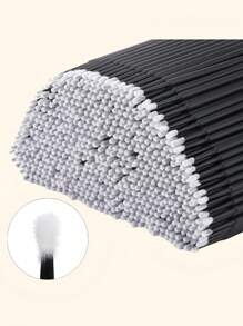 Microaplicadores Descartáveis para Extensões de Cílios - Escovas Aplicadoras Micro Sem Fiapos para Lábios, Varetas de Rímel para Cílios, Dentes, Unhas, Delineador e Cuidados Pessoais (50/100/200/300/500/600/800 peças)