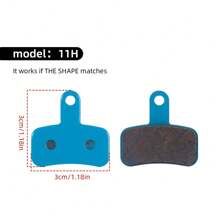 Bicycle Disc Brake Pads Compatible With Shimano M355 Disc Brakes, Universal For Mountain Bike