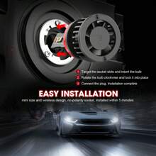 6000K LED Headlight Fog Light Bulbs  9005 H11 H11Kit For Toyota Venza 2009-2016 - 9005+H11+H11 - 查看 3