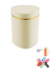 Mini Desktop Trash Can, Pedal-Operated Waste Paper Bin For Living Room, Bedroom, Dining Room, Car