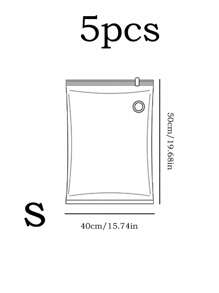 10/5/1pc Reusable Vacuum Storage Bags, Travel Storage Bags, Clothes Organizer Bags, Space Saving Bags, Suitable For Jacket, Shirt, Quilt, Pants, Home, Dorm, Closet, Bedroom, Bathroom, Travel Accessories, Back To School Room Decor Home Decor Decor Bedroom Decor - Multicolor - View 17