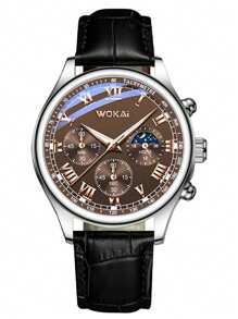 1 pezzo Orologio da polso business da uomo, orologi da uomo di lusso dei migliori marchi, orologio da uomo al quarzo sportivo, regalo con cinturino in pelle sintetica - Orologio casual elegante e confortevole